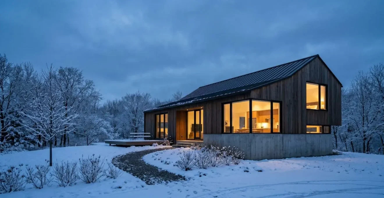 Vue conceptuelle d'une habitation avec visualisation des zones de pertes thermiques majeures