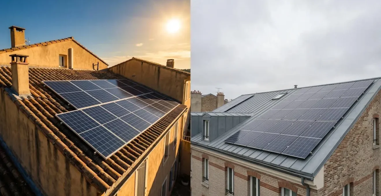 Évaluation du potentiel solaire régional pour installation photovoltaïque en France