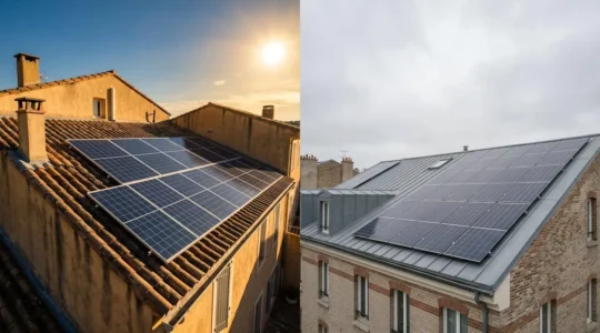 Évaluation du potentiel solaire régional pour installation photovoltaïque en France